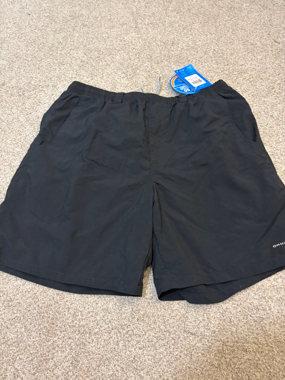Columbia Black Athletic Swim/Active Shorts